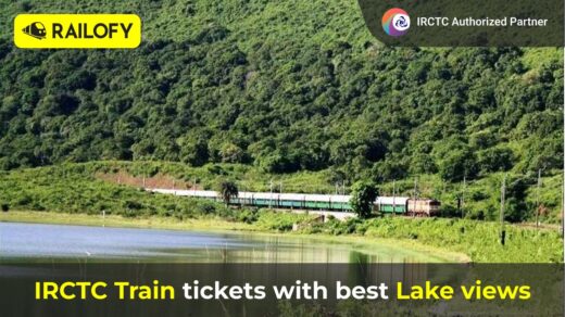 IRCTC Trains with best Lake Views, Best Train Routes, Indian Railways Route with lake views