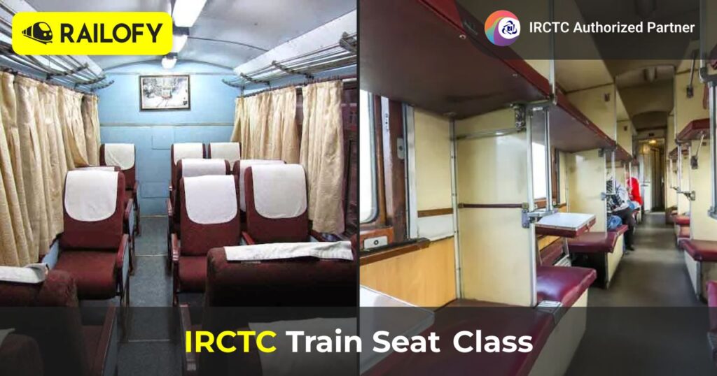 IRCTC Train Seats, Coach Composition, Indian Railways Train Ticket