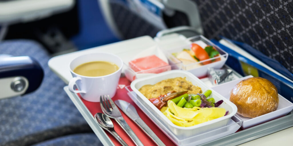 Food in train